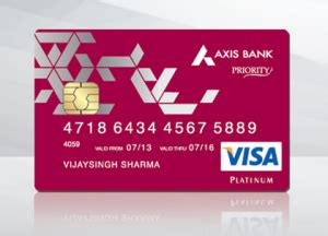 visa priority contactless chip card axis bank|axis debit card withdrawal limit.